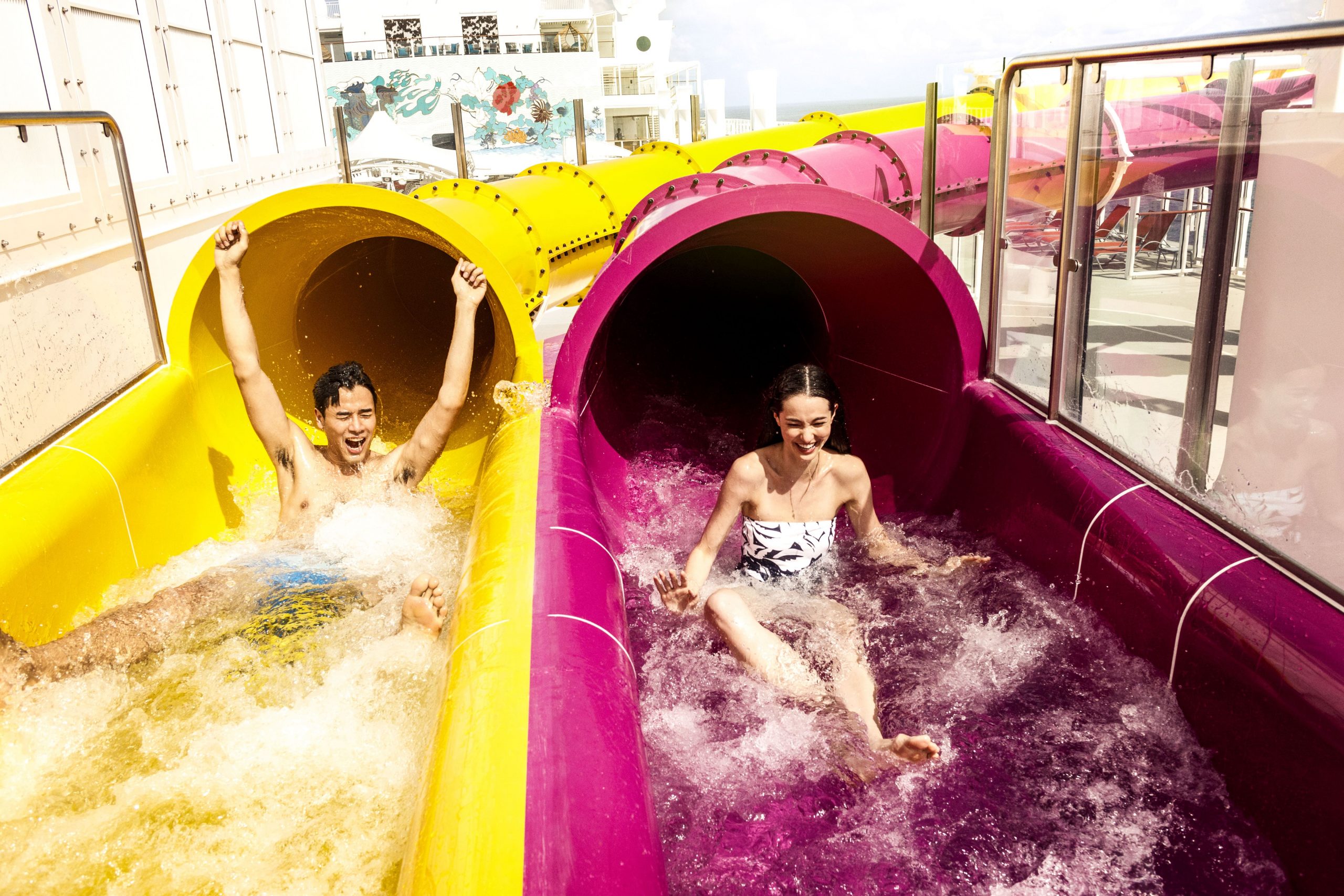 Waterslide Park Couple 1 scaled